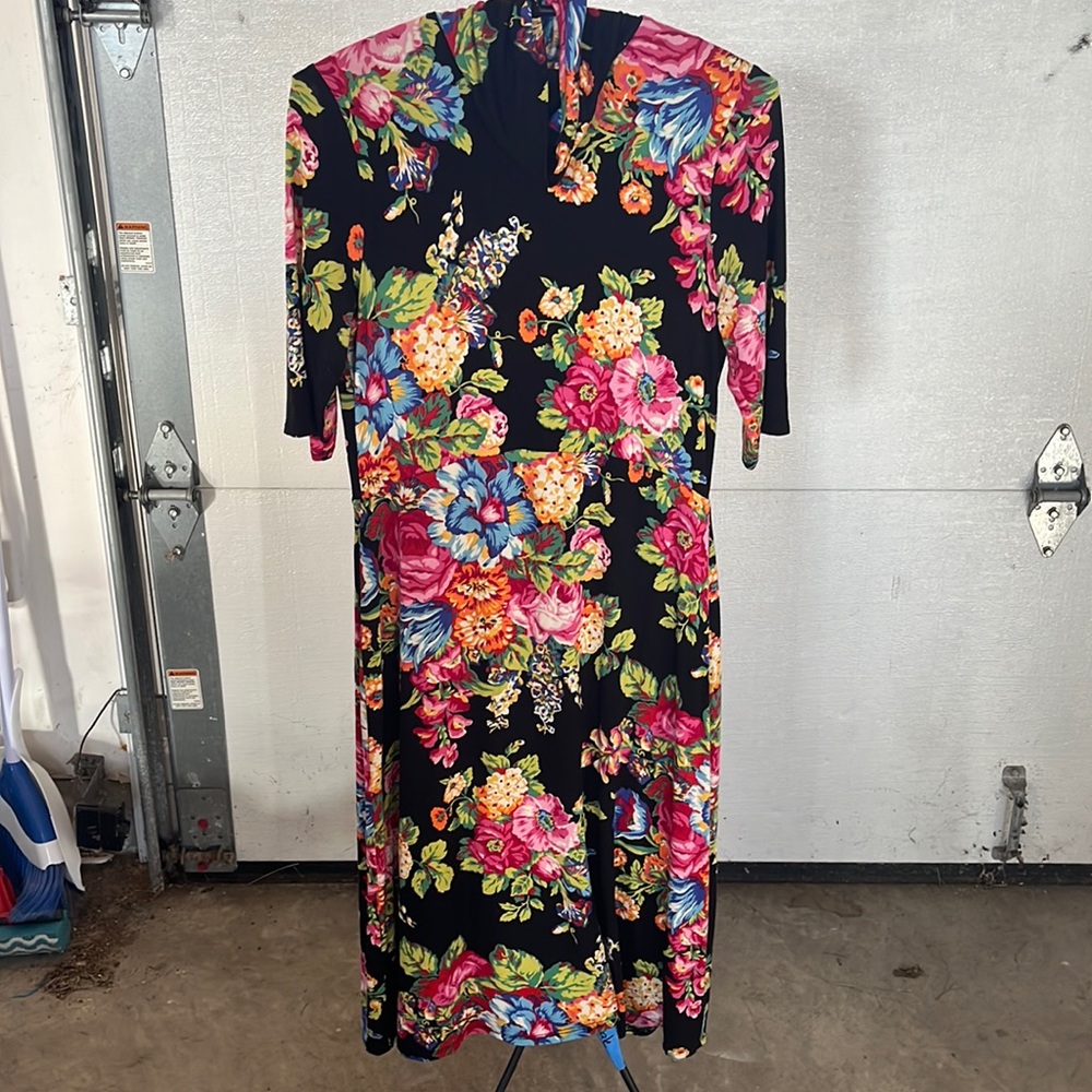 Anthropology turtleneck black dress!